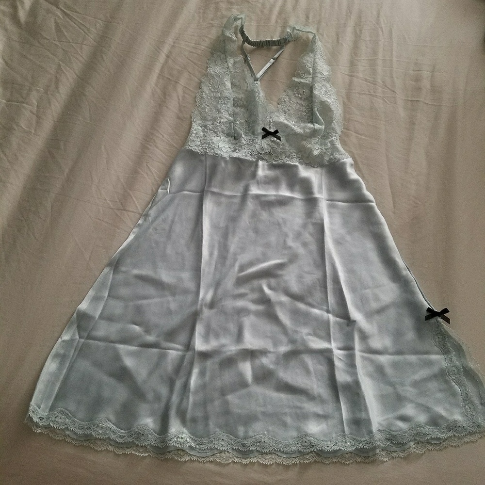 Blue silver XS Victoria's Secret lingerie